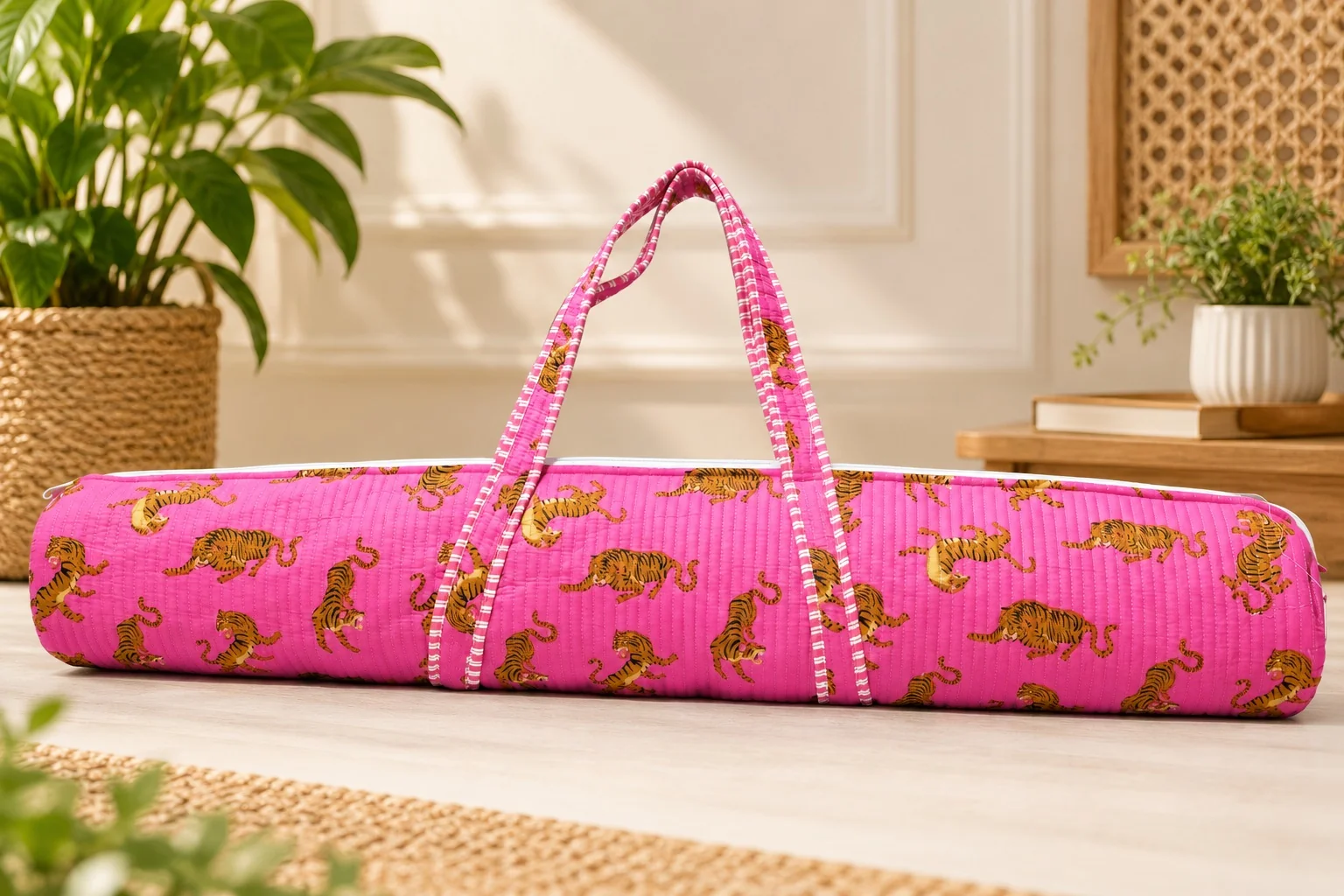 Pink Tiger Mat Sleeves