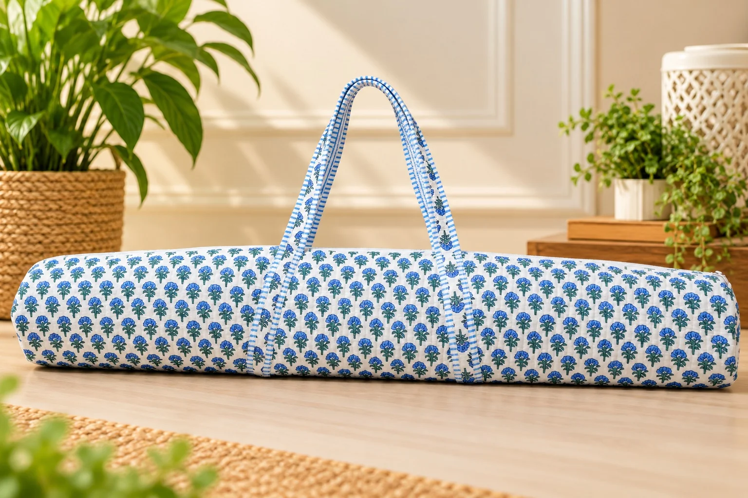 Classic Blue & white Mat Sleeves