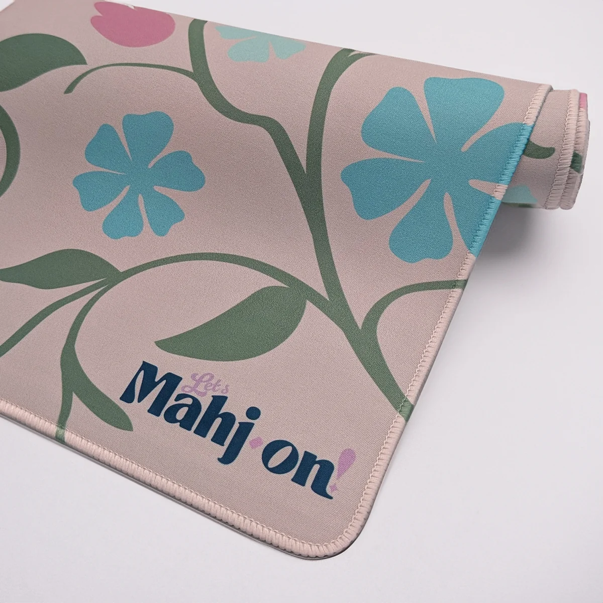 Let’s Mahj-On! Floral Mat