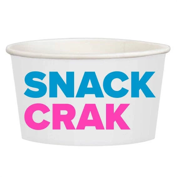 “SNACK CRAK” Treat Cups