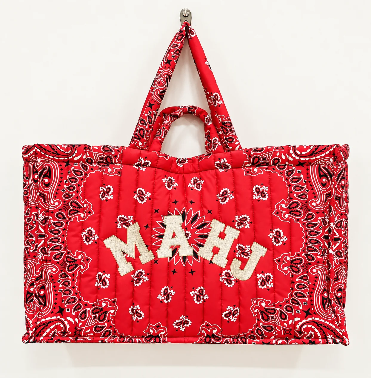 The Dirty Mahj Puffer Tote