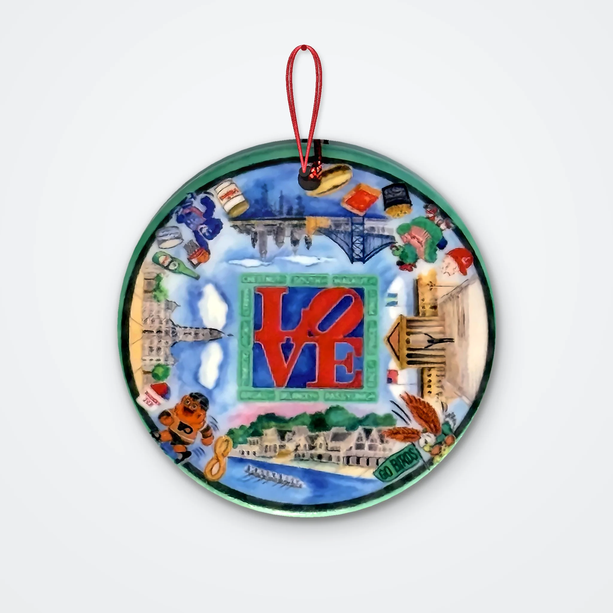 Philly Mahjong Ornament