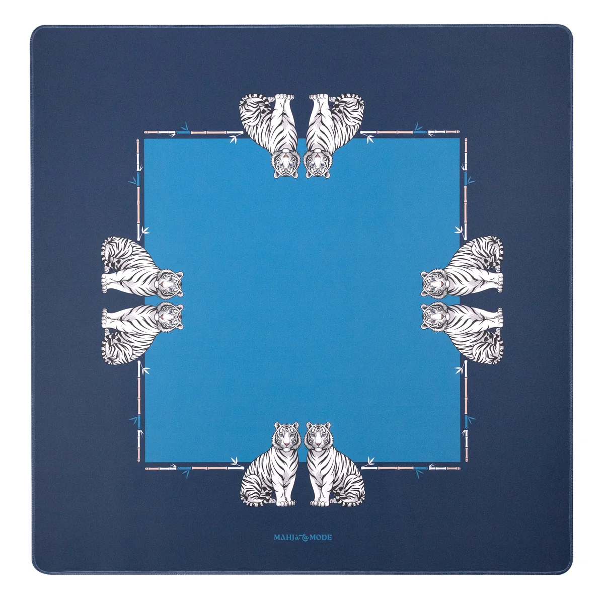 The White Tigers Den Mat - Turquoise