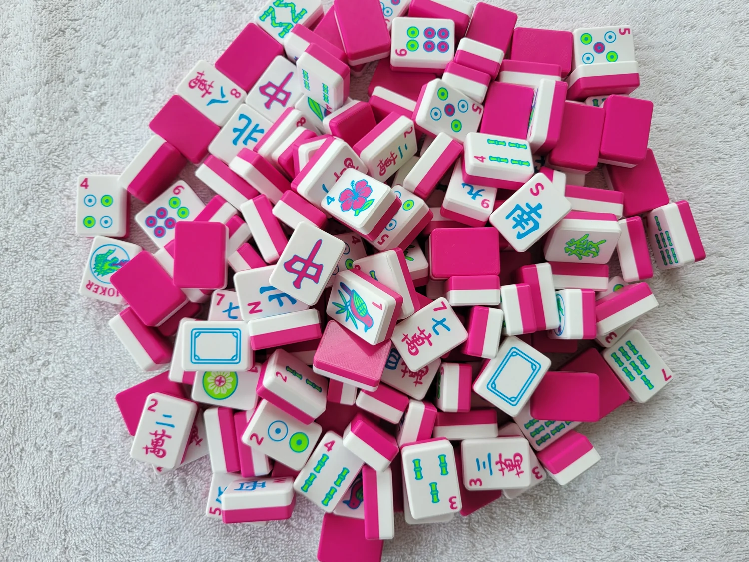 Harmony Full Size 3D Printed Mah Jongg Tiles