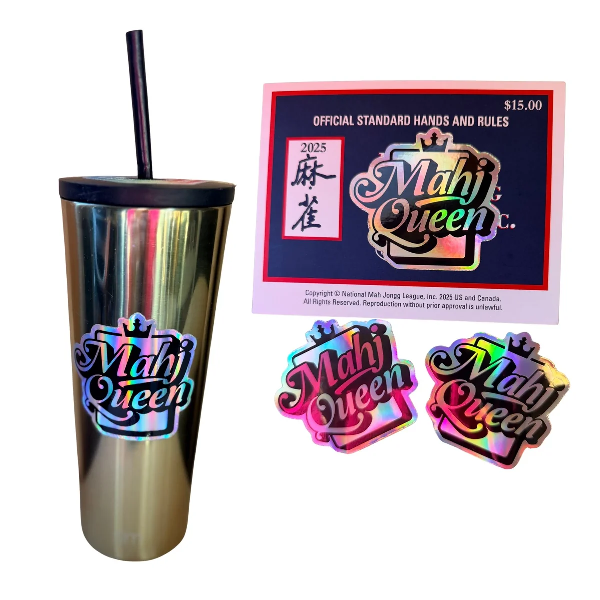Mahj Queen™ Vinyl Stickers