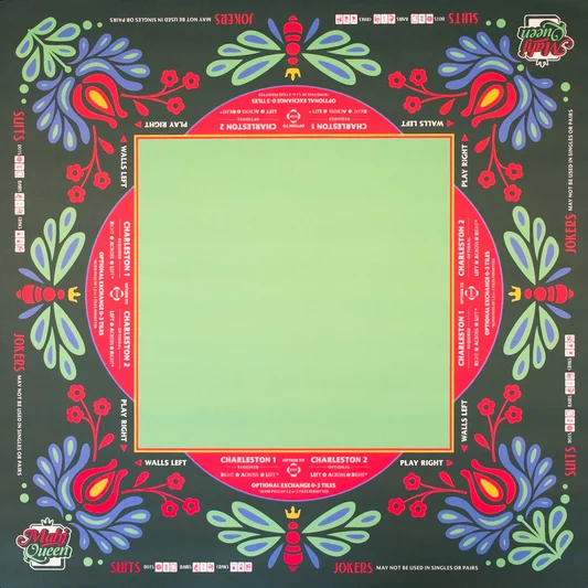 Queen Bee: Lime Crush Mahjong Mat