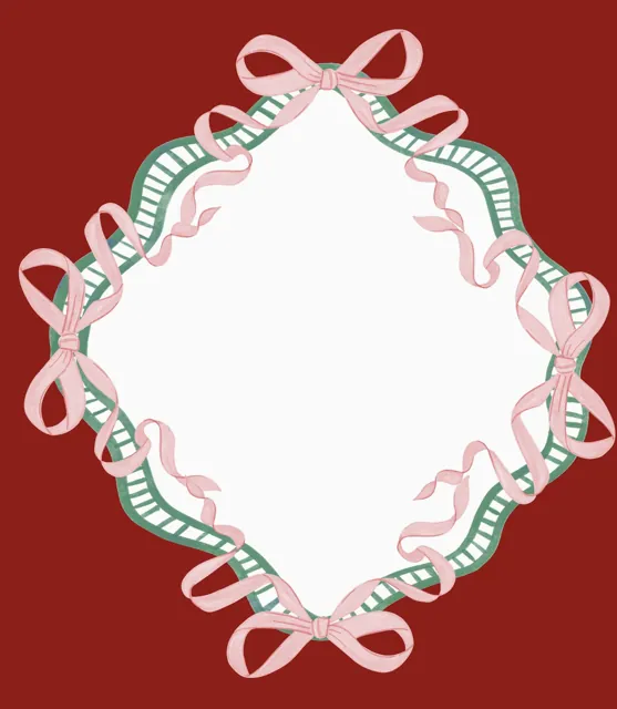 Mary Mahjong Christmas Mat