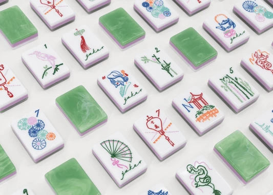 Miss Classic: Mahjong Tile Set - Jade