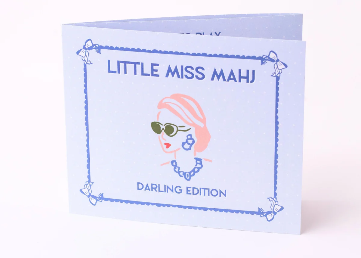 Little Miss Mahj Playing Card - Darling Edition
