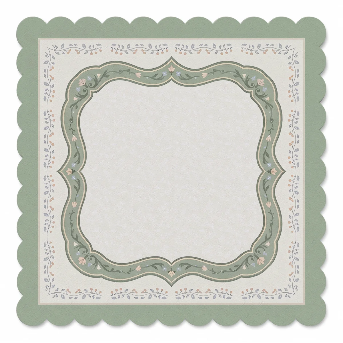 Heirloom Garden Cartouche