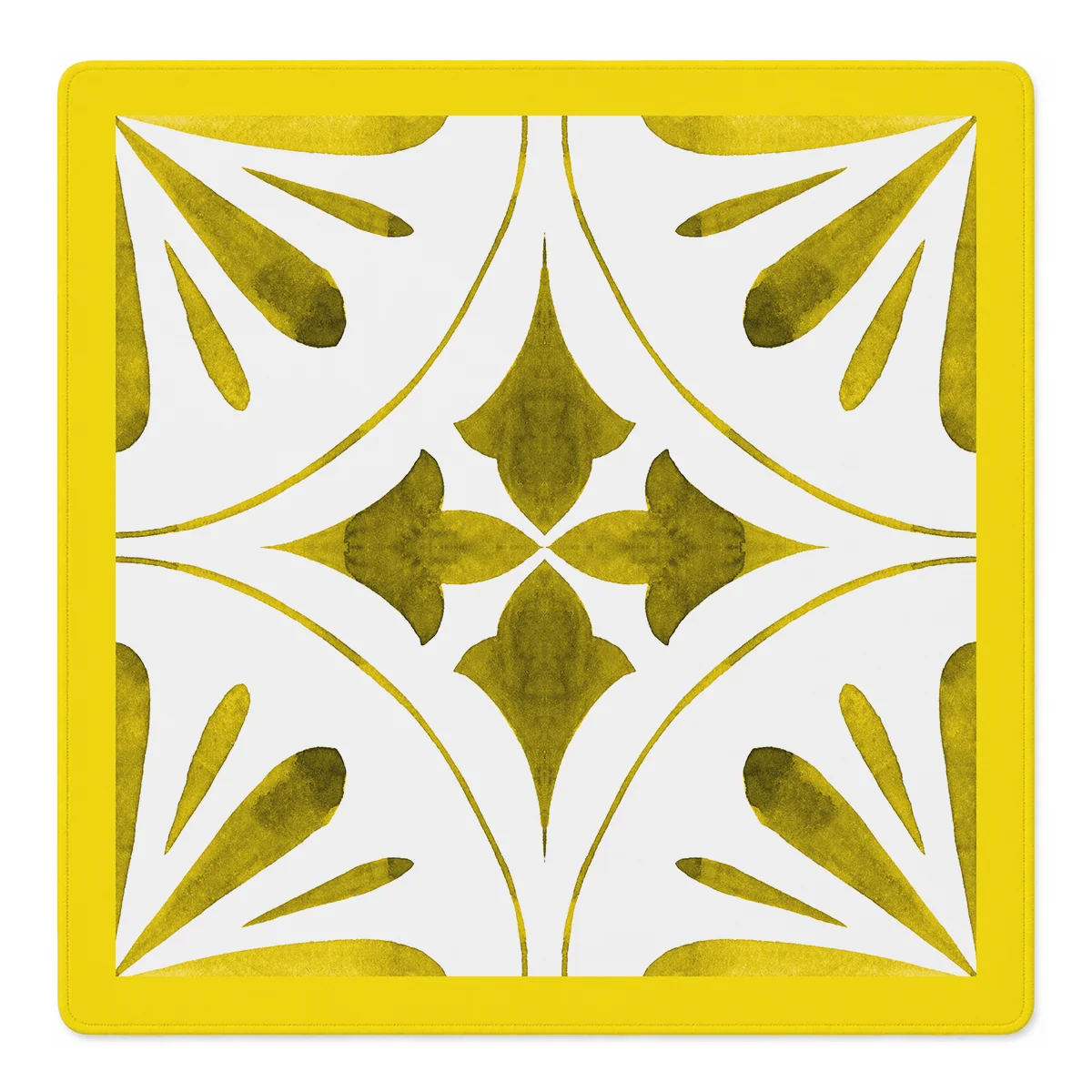 Mahjong by SI™ Point Taken Yellow Mahjong Mat