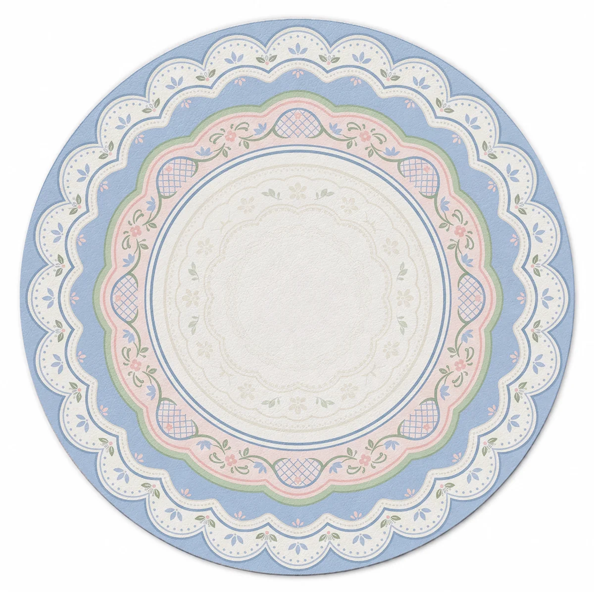 Heirloom Scallop Bloom Round