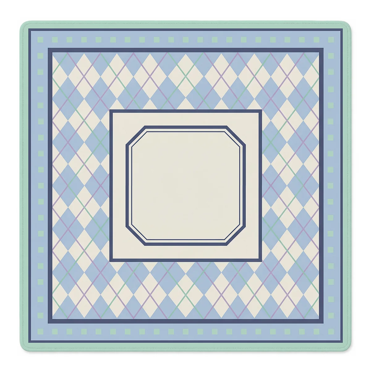 Mahjong by SI™ Argyle My Love Mahjong Mat