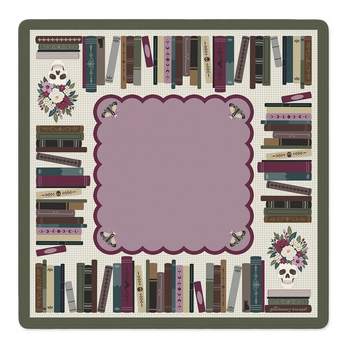 Dark Academia Mahjong Mat