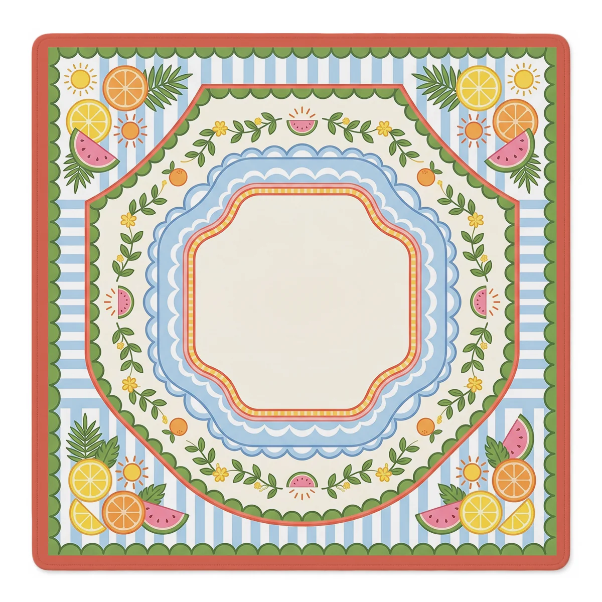 Mahjong by SI™ Summer Citrus Soiree Mahjong Mat