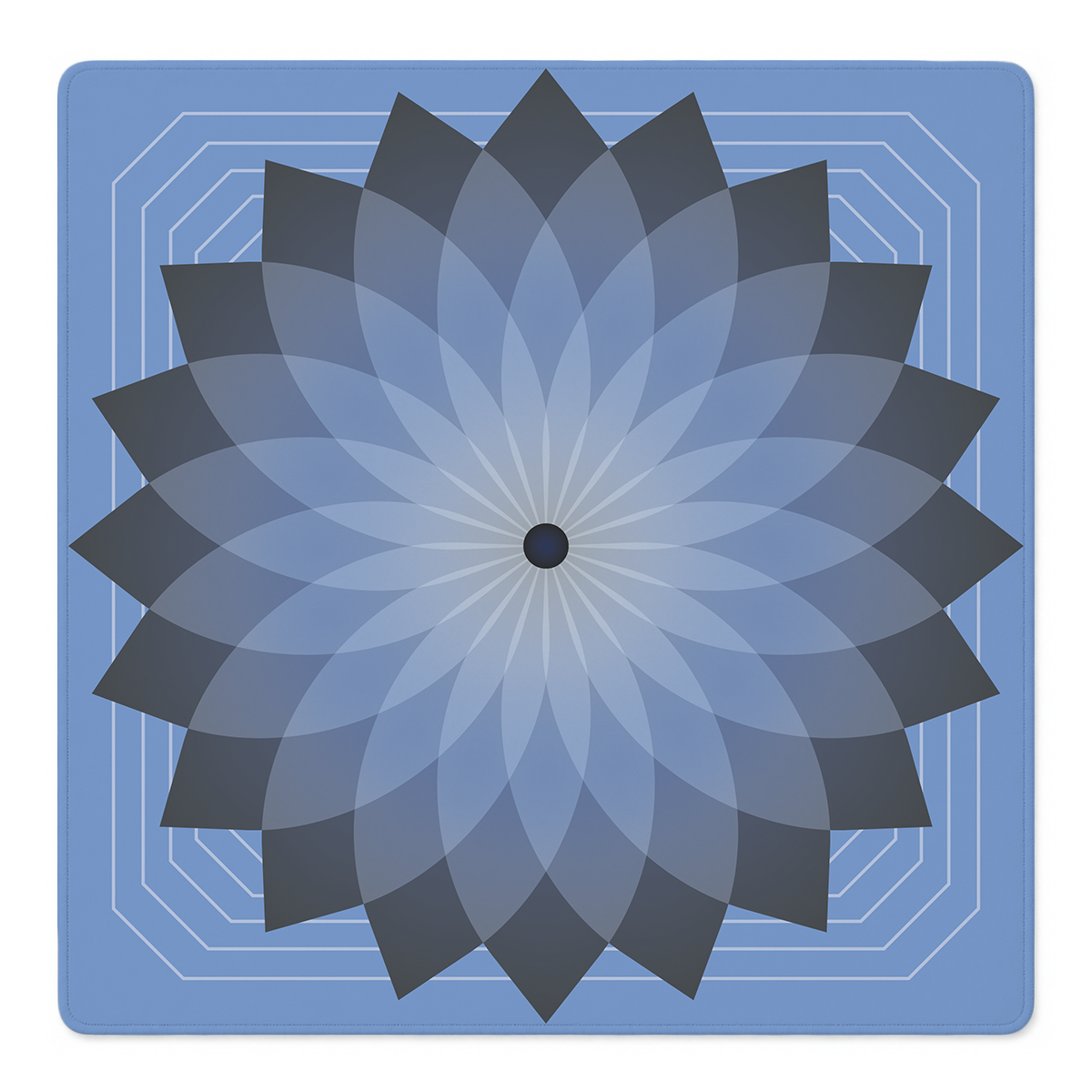 Mahjong by SI™ Eternal Mandala | Blue Mahjong Mat