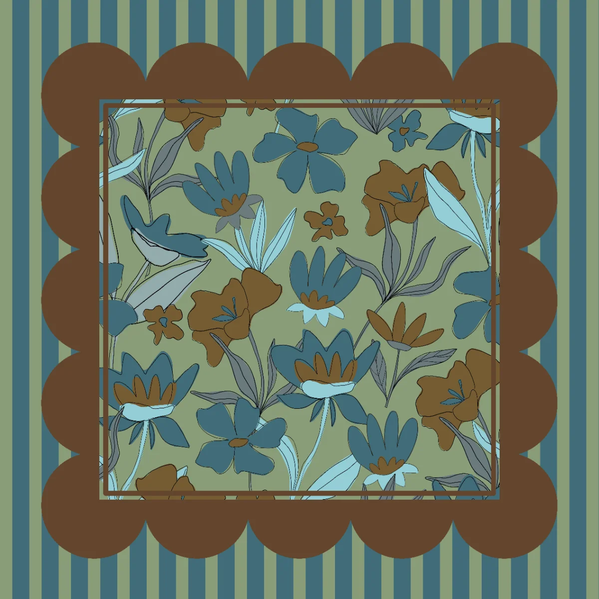 Blue Flowers 33