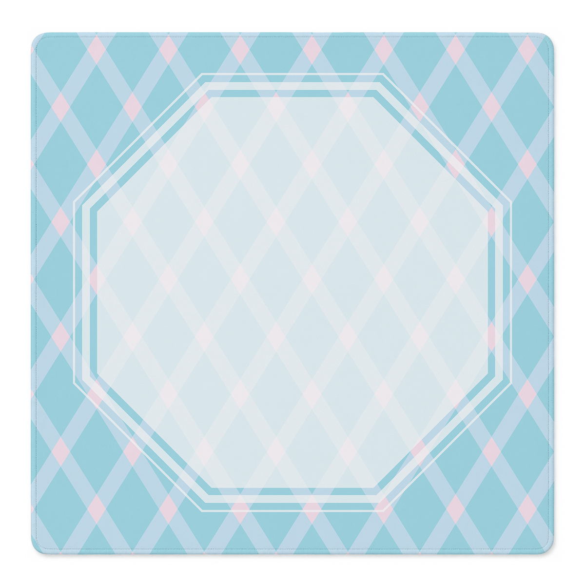 Mahjong by SI™ Argyle Attitude Mahjong Mat