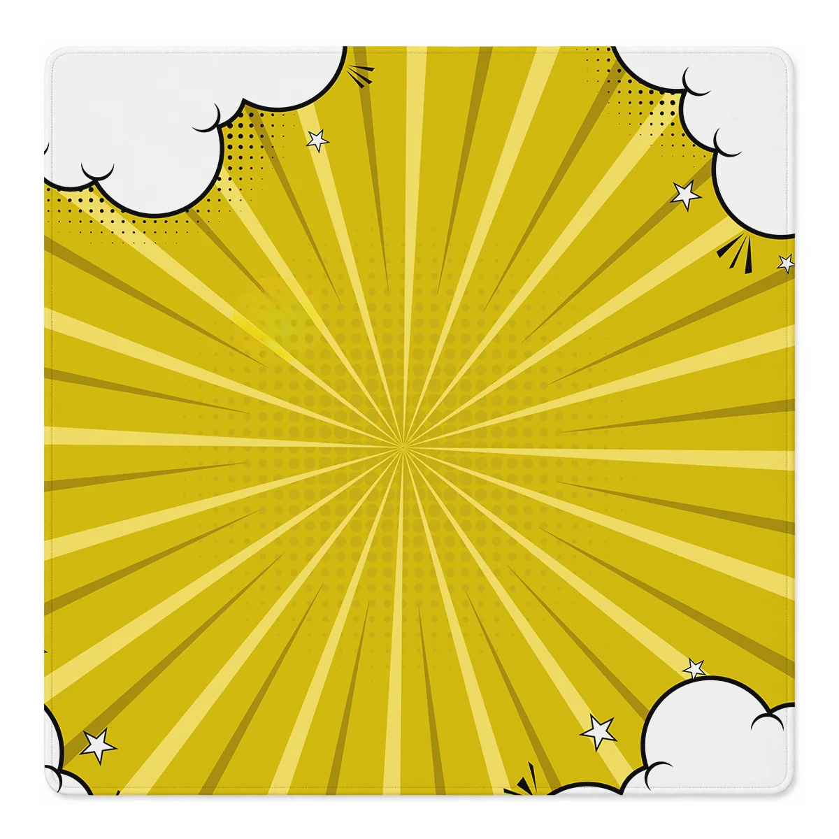 Mahjong by SI™ Cloud Nine Yellow Mahjong Mat