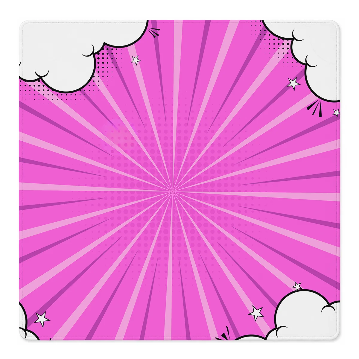 Mahjong by SI™ Cloud Nine Pink Mahjong Mat