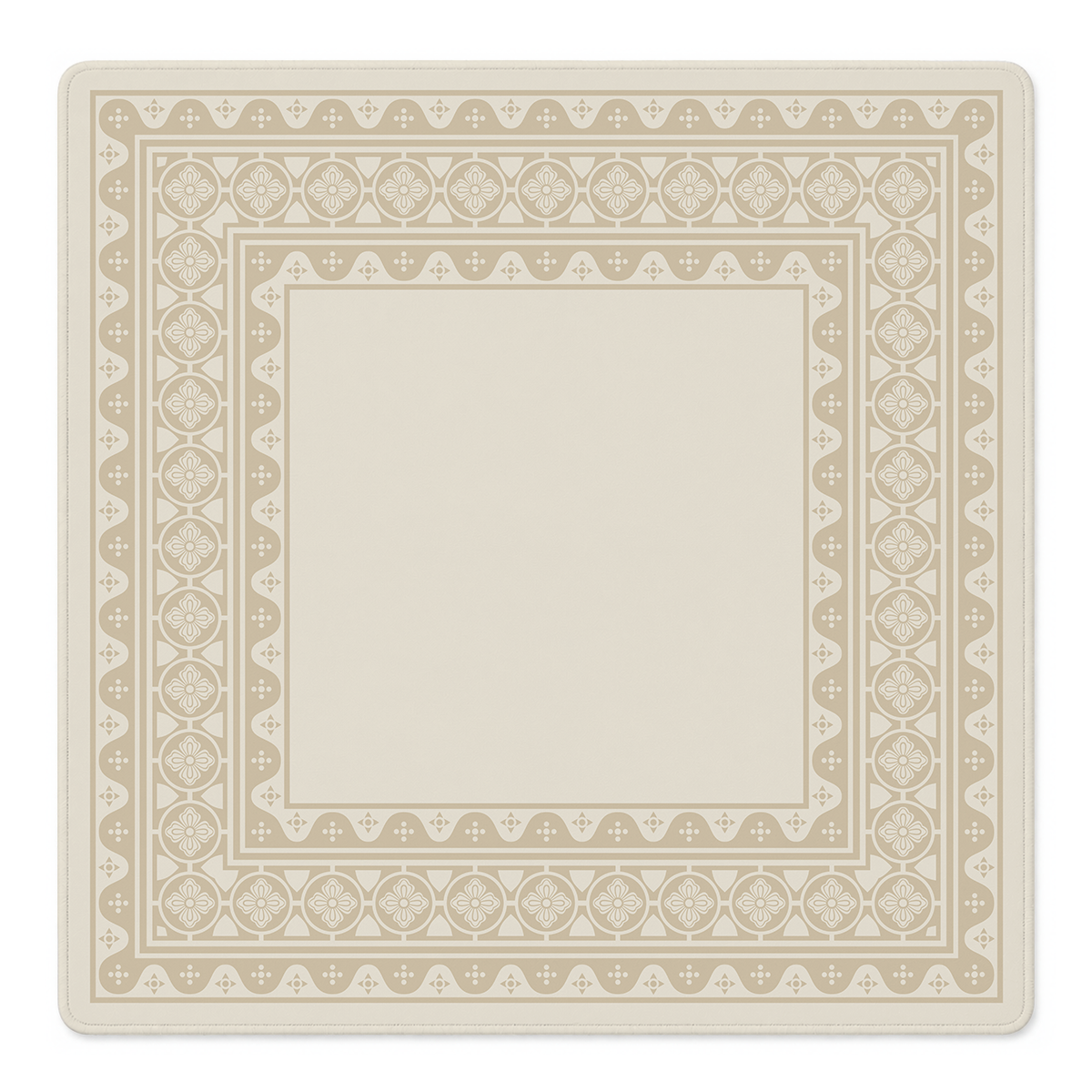 Mahjong by SI™ Cafe au Lait Tile Mahjong Mat