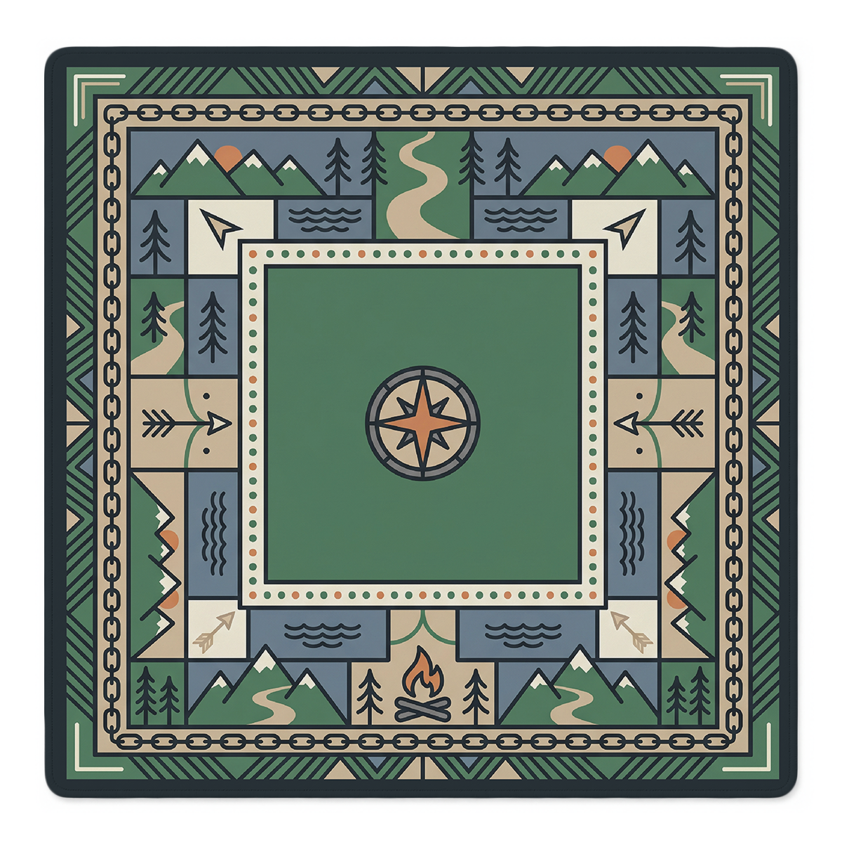 Mahjong by SI™ Trail Mix and Match Mahjong Mat