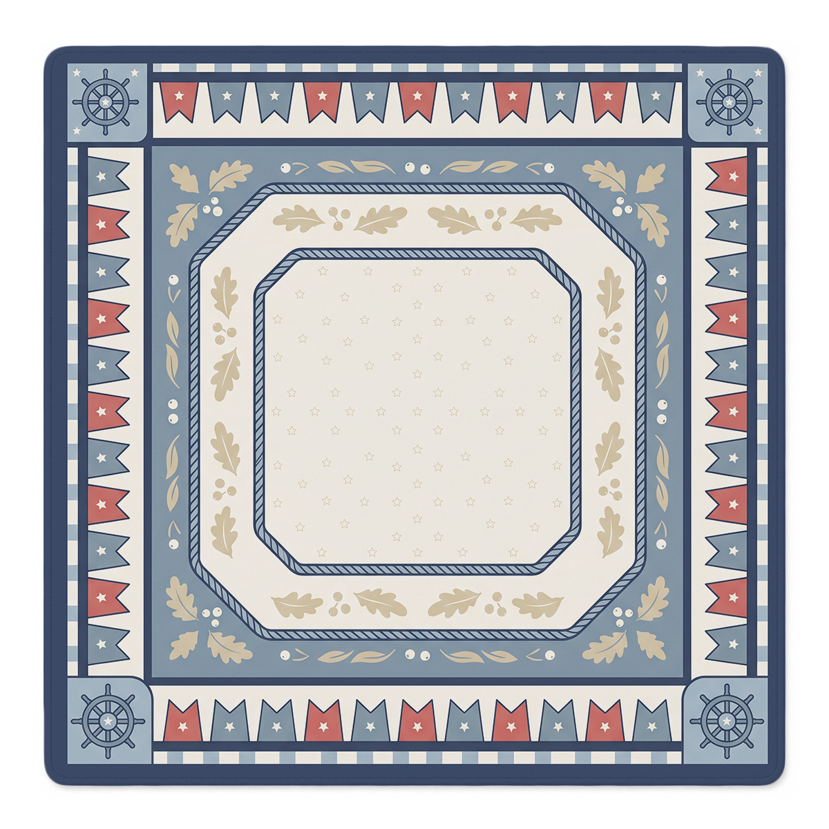 Mahjong by SI™ Anchors Aweigh Mahjong Mat