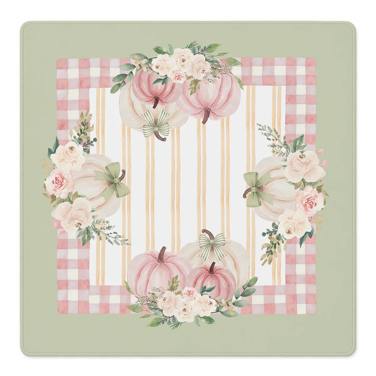 Mahjong by SI™ Pretty Pumpkin Mahjong Mat