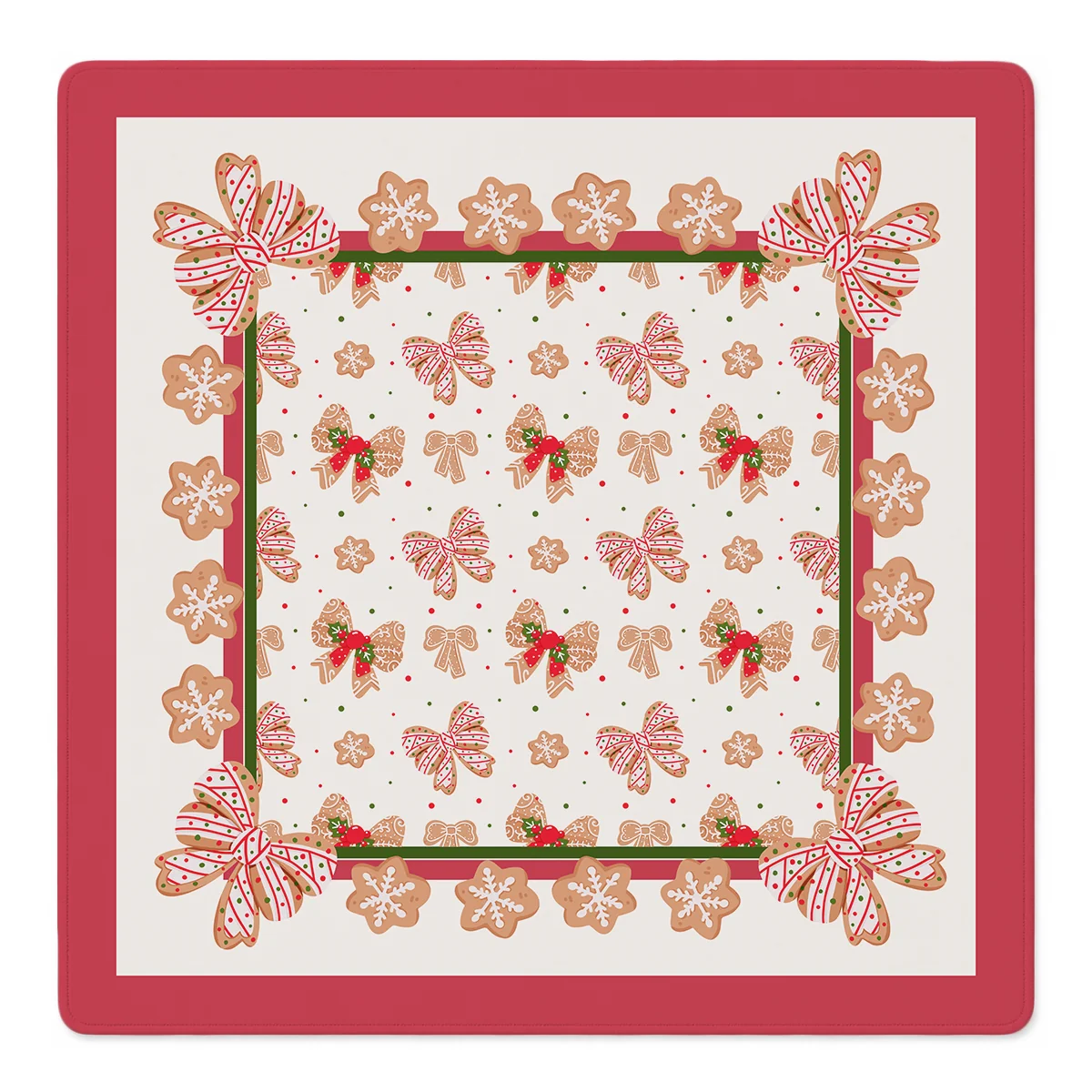 Mahjong by SI™ Under the Mistle Dough Mahjong Mat