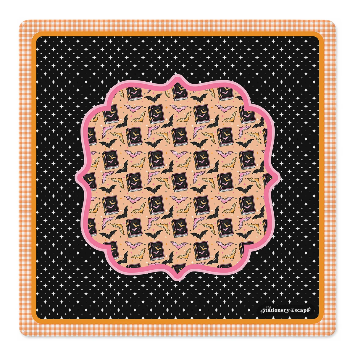 Bats and Books Mahjong Mat
