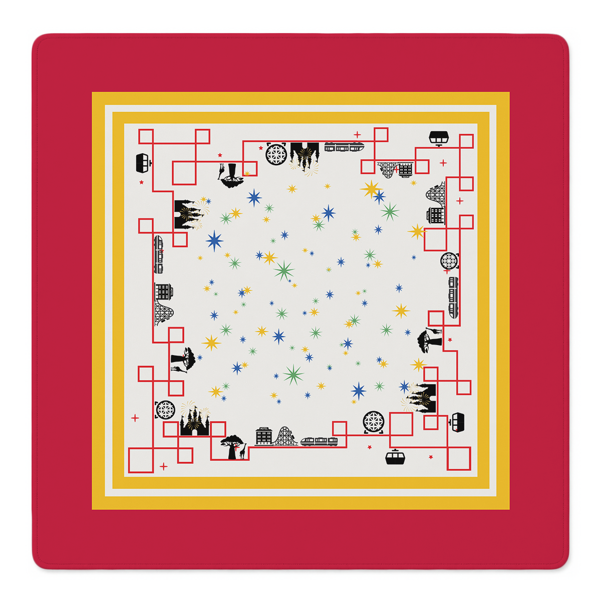Mahjong by SI™ Happiest Tile on Earth Mahjong Mat