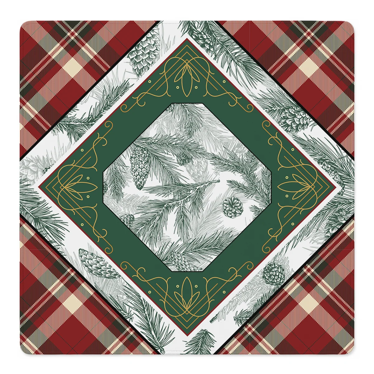 Pinecone Lodge Mahjong Mat