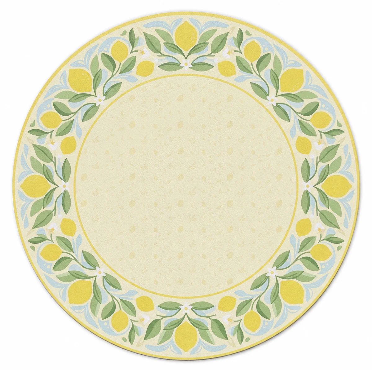 Citrus Blossom Wreath Round
