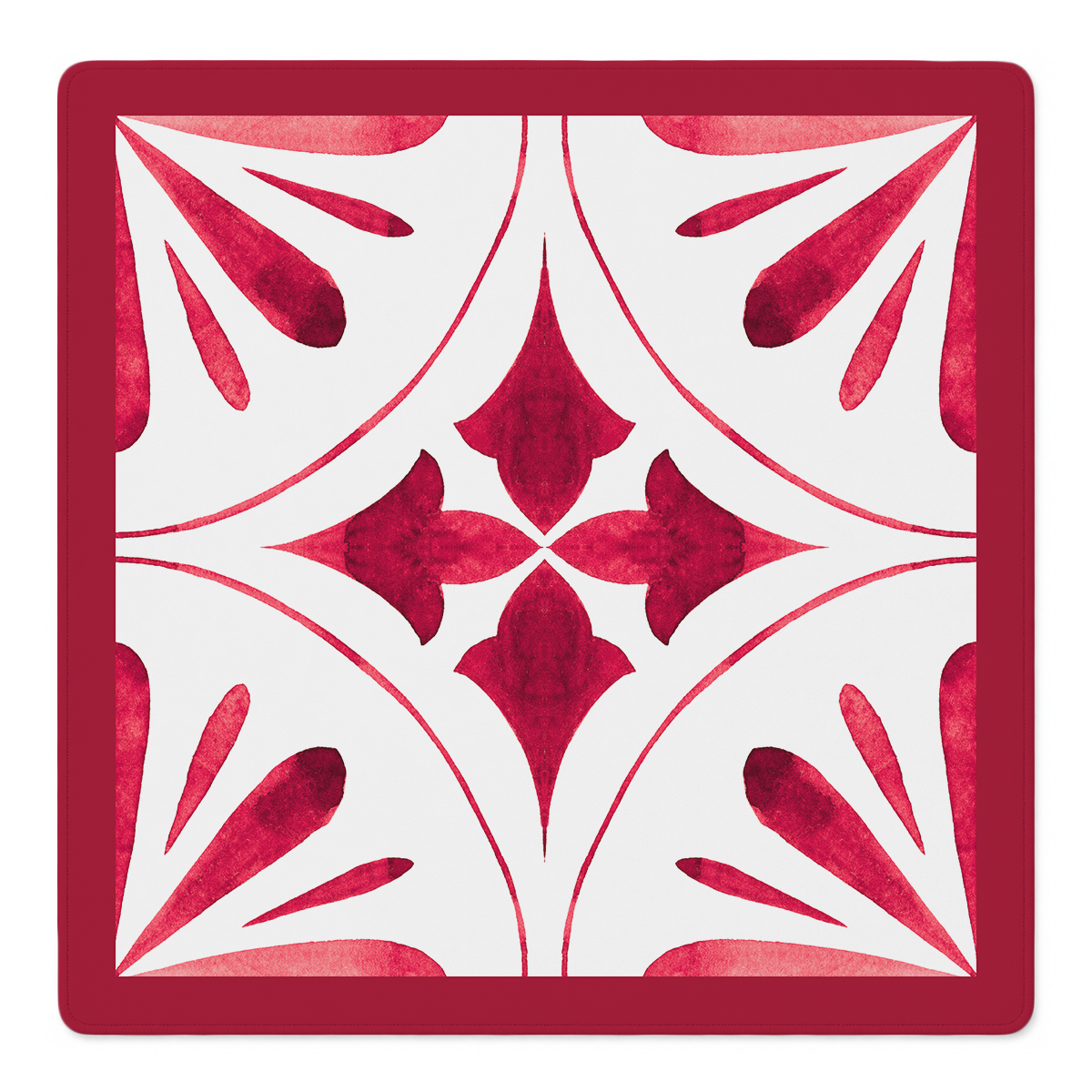 Mahjong by SI™ Point Taken Red Mahjong Mat