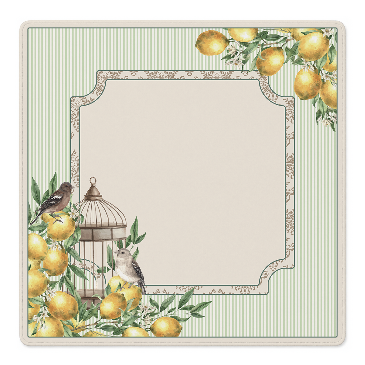 Mahjong by SI™ Limoncello Garden Mahjong Mat