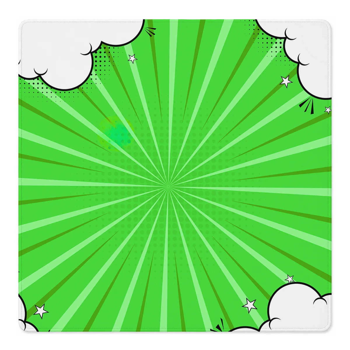 Mahjong by SI™ Cloud Nine Green Mahjong Mat