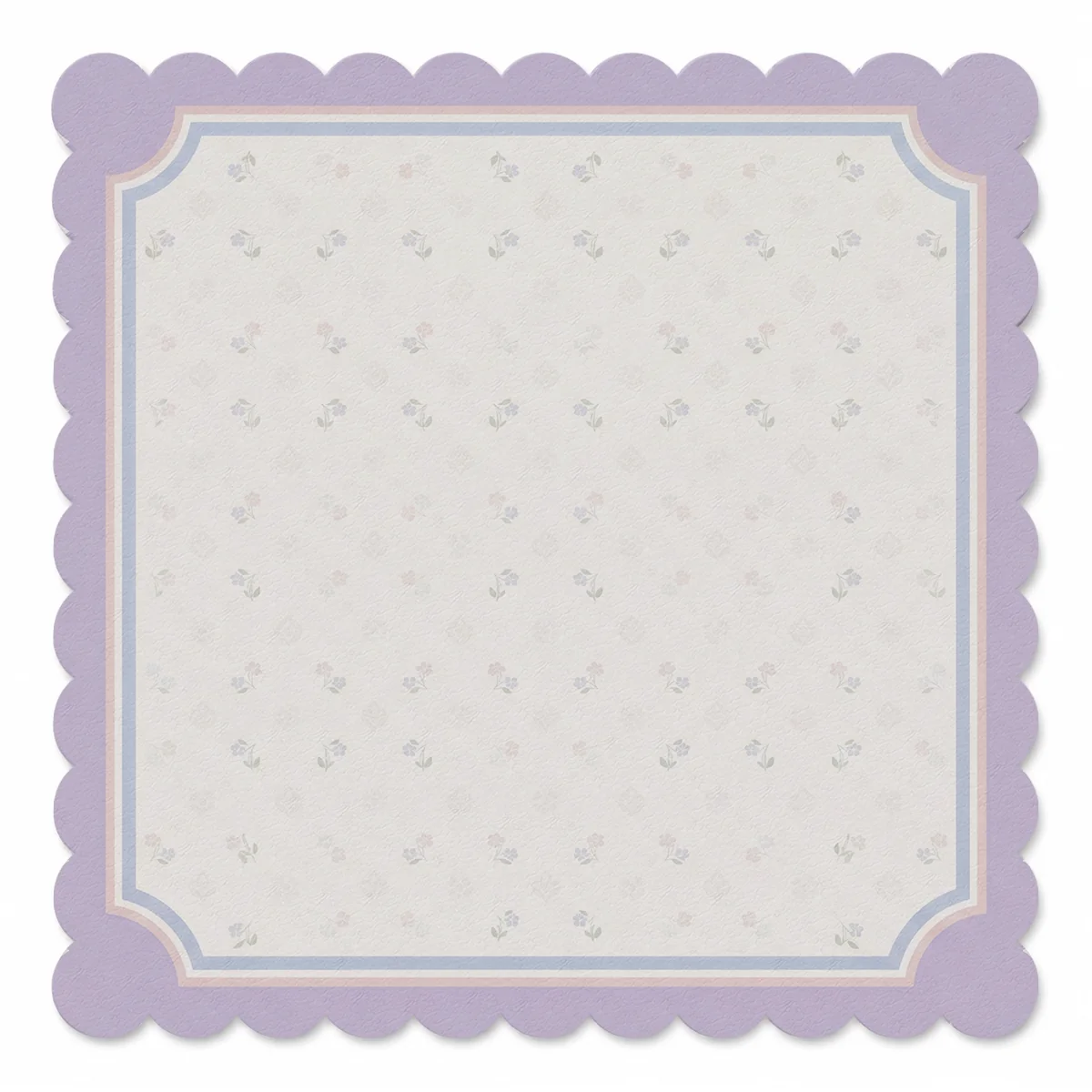 Lavender Ditsy Bloom Frame