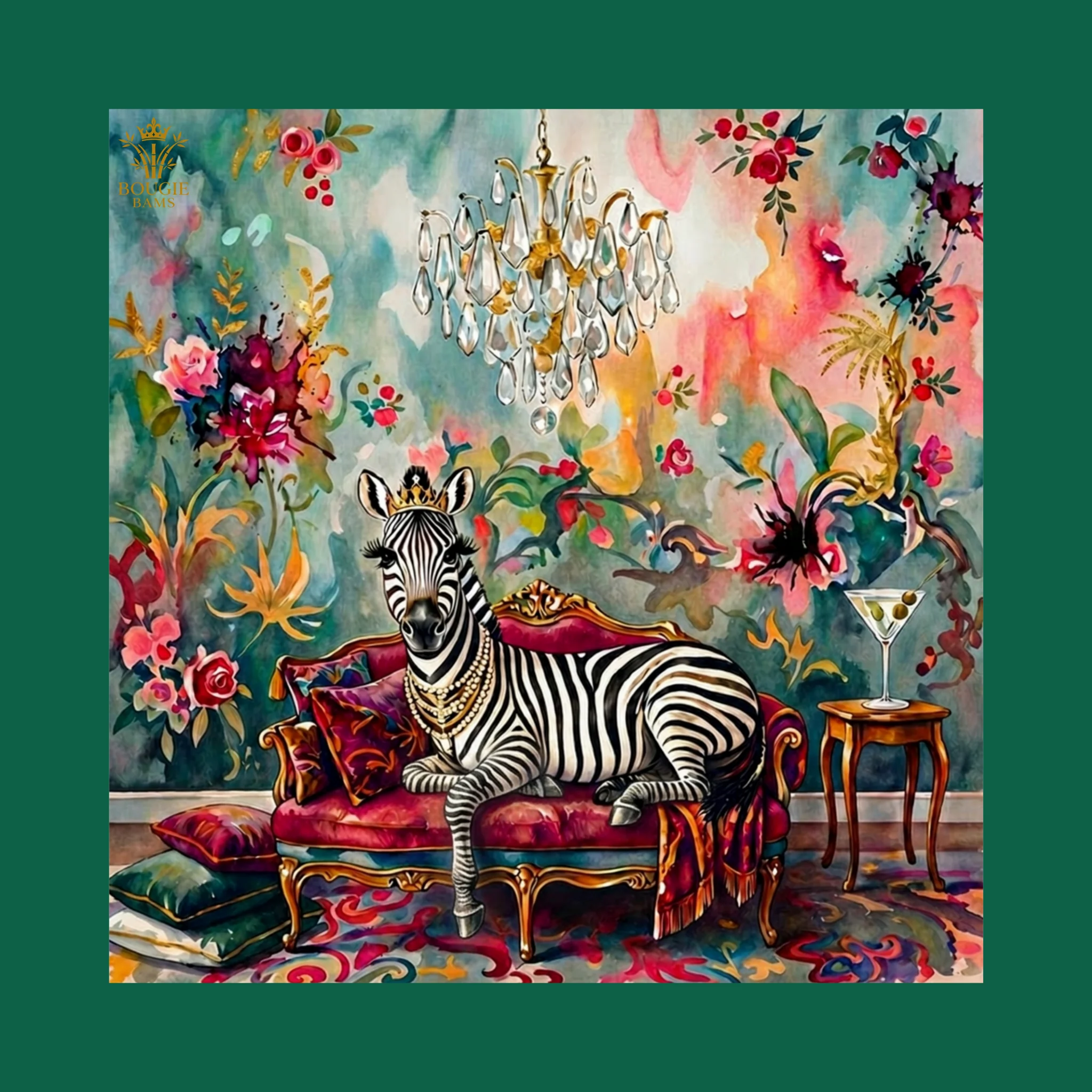 Bougie Zebra Branded 31