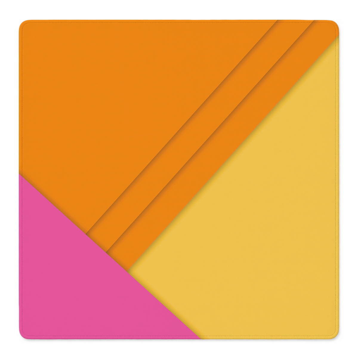 Mahjong by SI™ Bright Side Orange Mahjong Mat