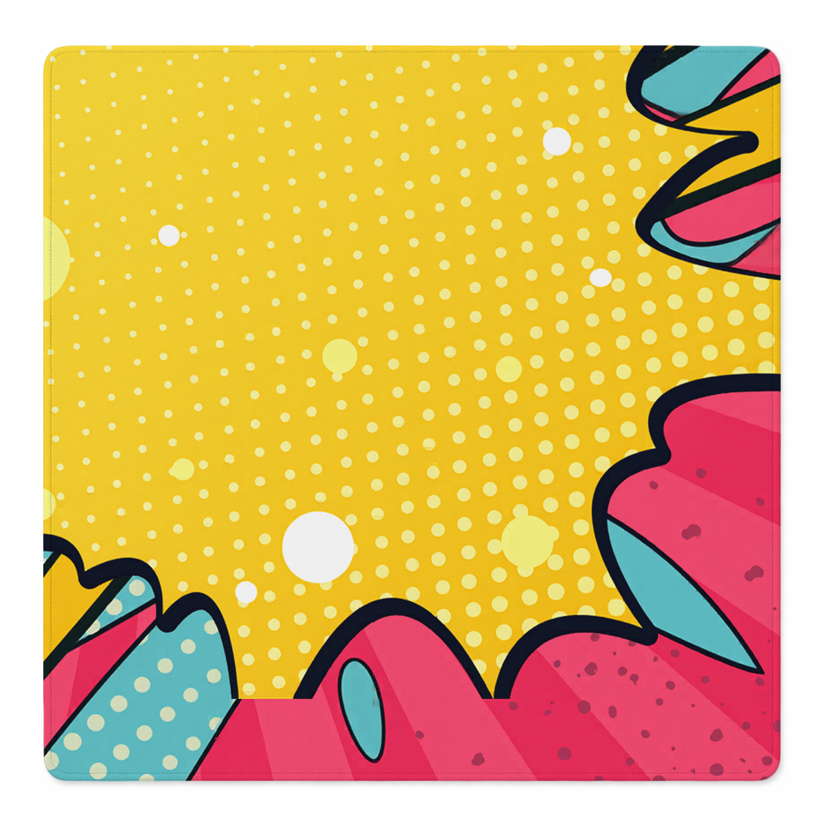 Mahjong by SI™ Bold Move Yellow Mahjong Mat