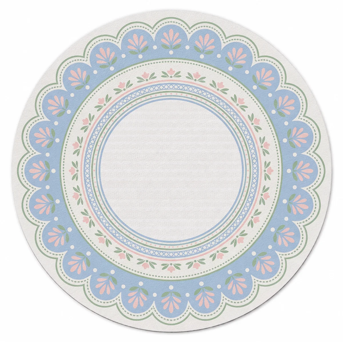 Garden Scallop Round