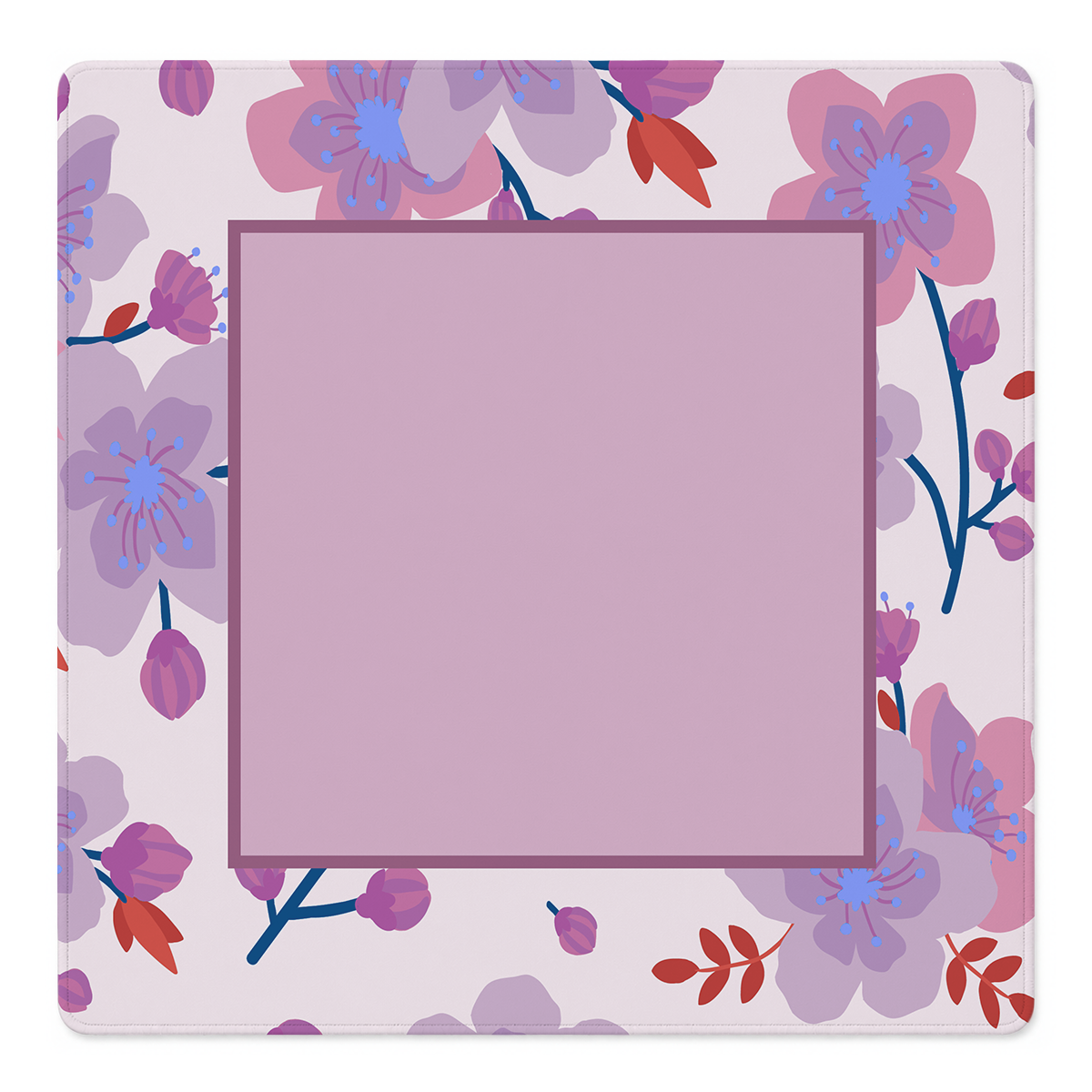 Mahjong by SI™ Vine Time | Red Mahjong Mat