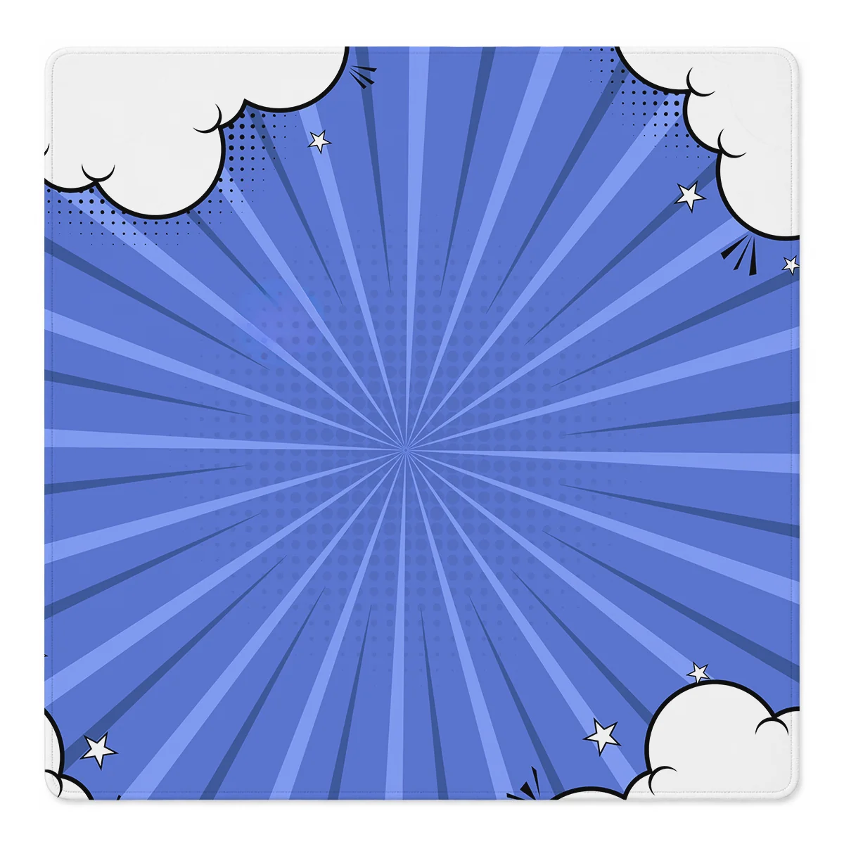 Mahjong by SI™ Cloud Nine Blue Mahjong Mat