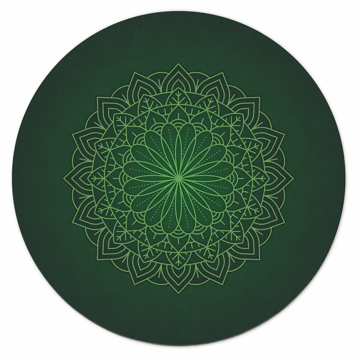 Emerald Lotus Mandala