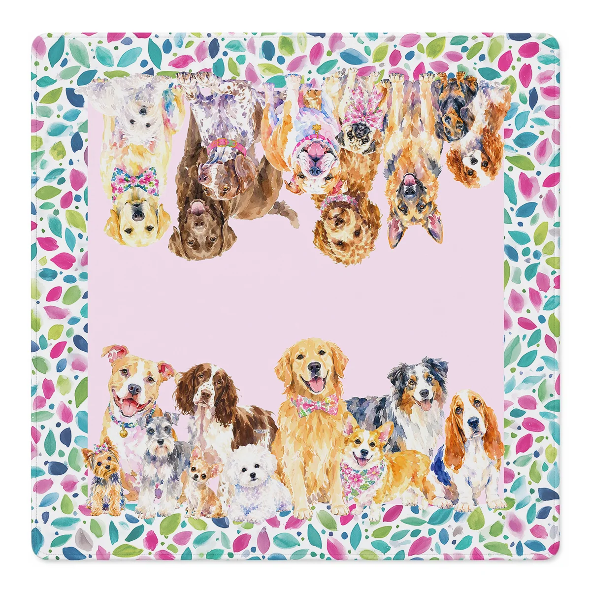 Mahjong by SI™ Puppy Love Confetti Mahjong Mat