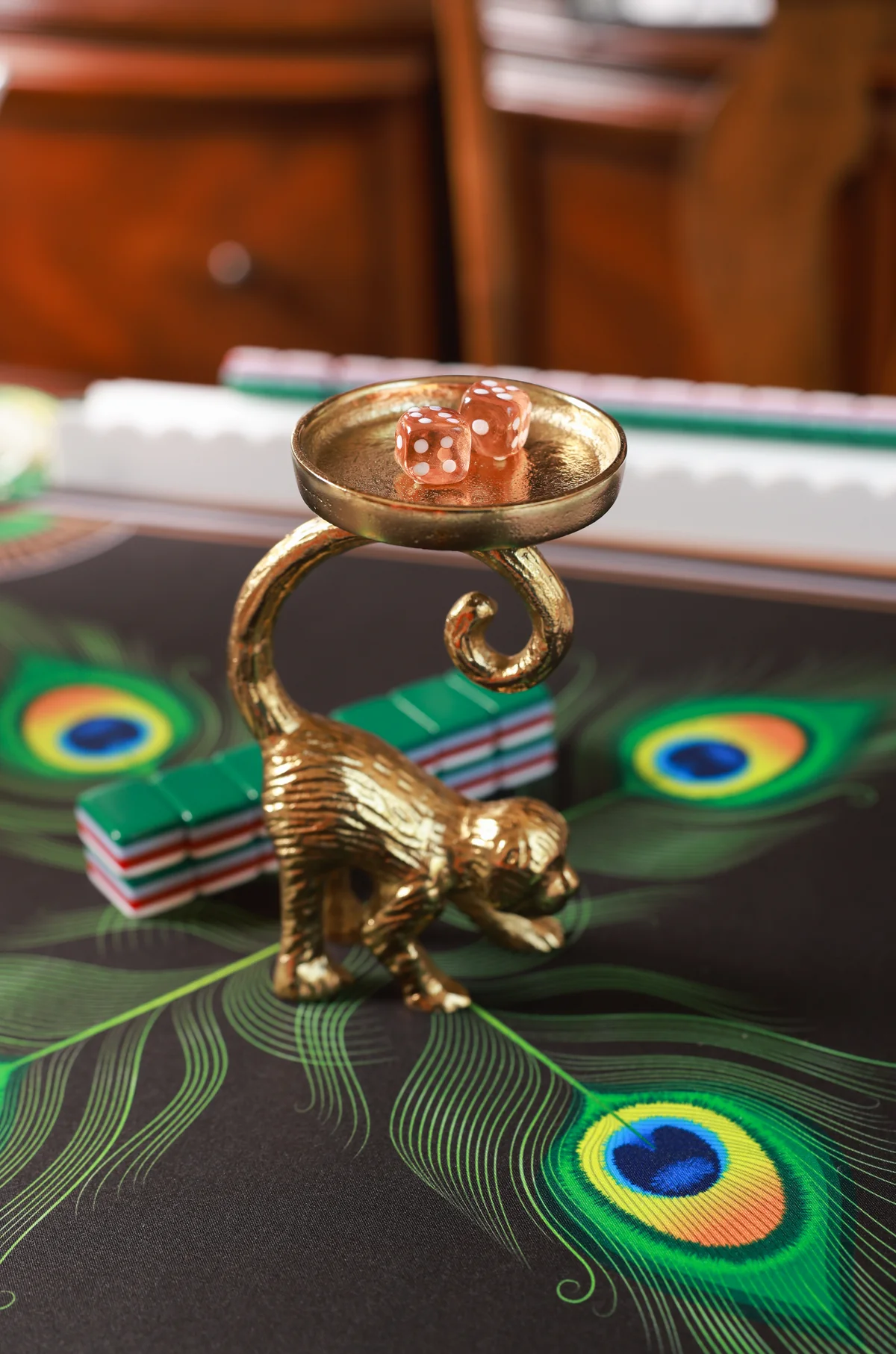 Brass Monkey Dice Dish