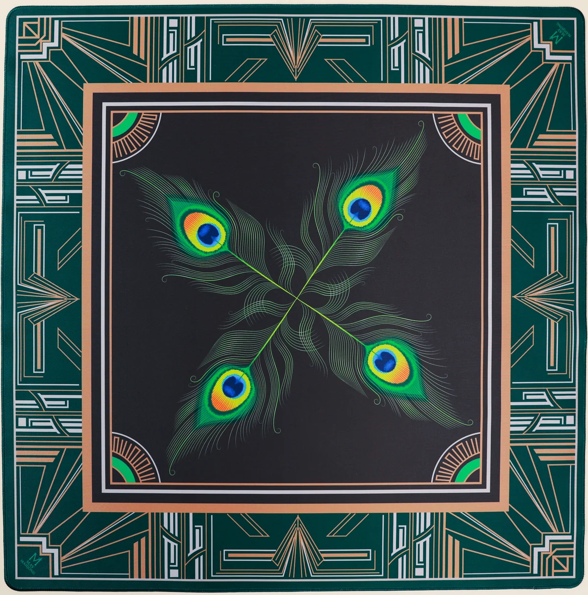 Gilded Feather Mat