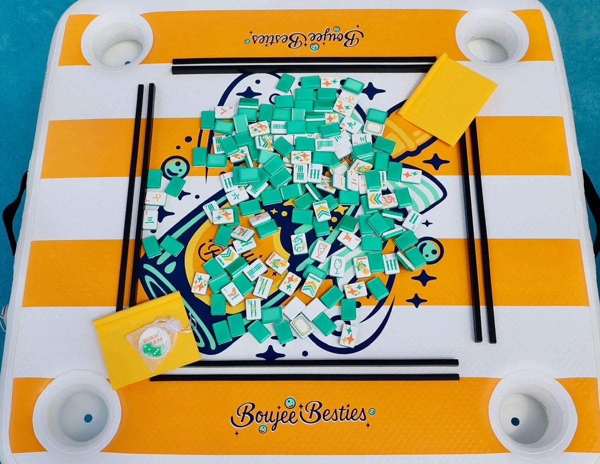 Floating Table + Champagne Tiles Bundle
