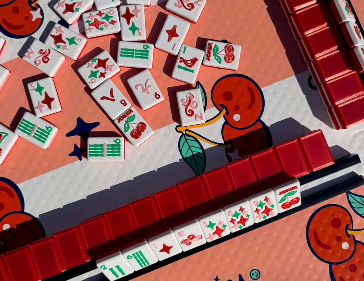 Floating Table + Cherry Tiles Bundle